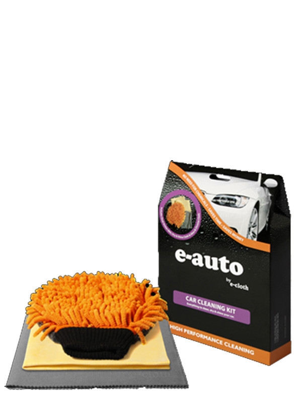 E-AUTO Kit de nettoyage voiture, E-Cloth