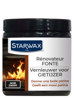 Rénovateur fonte noir pour poêle et cheminée | STARWAX