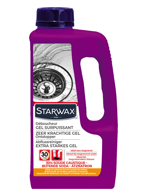Entretien biologique canalisations Starwax, 1 litre
